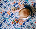 Muslin Swaddle Wrap | Woodland Fantasy (Persimmon Lake)