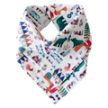 Pikku Baby | Muslin Bandana Bib | Woodland Fantasy Collection | Emerald