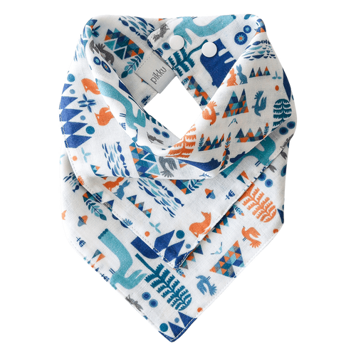 Pikku Baby | Muslin Bandana Bib | Woodland Fantasy Collection