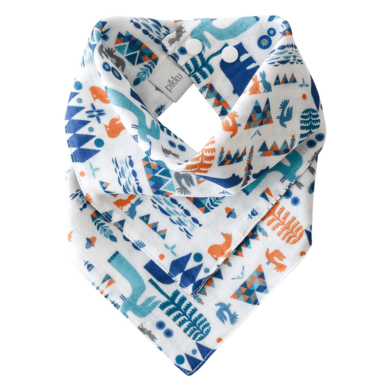 Pikku Baby | Muslin Bandana Bib | Woodland Fantasy Collection