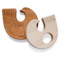 Pikku Baby | Natural Wood Toys | Teether & Rattle Set