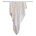 Pikku Baby | Muslin Swaddle Wrap | Playful Fox Collection