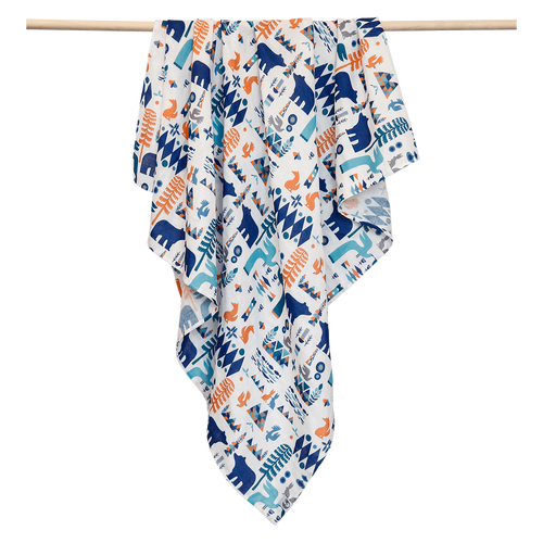 Pikku Baby | Muslin Modern Bib | Woodland Fantasy Collection
