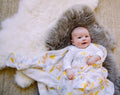 Pikku Baby | Muslin Swaddle Wrap | Playful Fox Collection